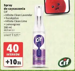 Intermarche Spray do czyszczenia fresh Cif oferta