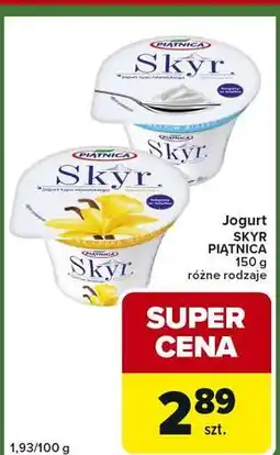 Carrefour Express Jogurt skyr waniliowy Piątnica oferta