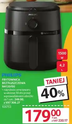 Selgros Frytkownica beztłuszczowa Philips NAT20/00 oferta