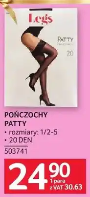 Selgros Pończochy Patty rozmiary: 1/2-S, +20 DEN oferta