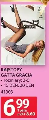 Selgros Rajstopy Gatta Gracia rozmiary: 15 DEN, 20 DEN oferta