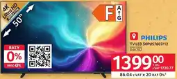 Selgros Telewizor LED PHILIPS 50PUS7607/12 846702 oferta