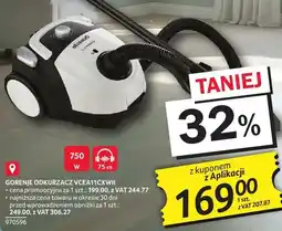 Selgros Odkurzacz VCEA11CXWII oferta