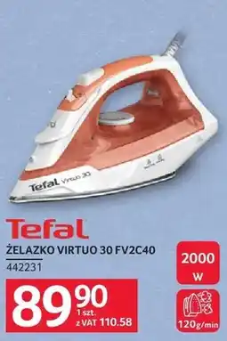 Selgros Żelazko TEFAL VIRTUO 30 FV2C40 442331 oferta