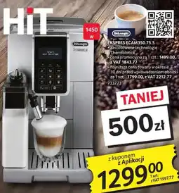 Selgros Ekspres do kawy EKSPRES ECAM350.75.S De'Longhi oferta