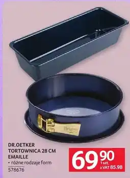 Selgros DR OETKER TORTOWNICA 28 CM EMAILLE oferta