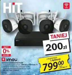 Selgros Zestaw kamer NVR 4HS IMOU oferta