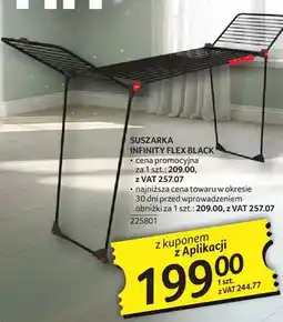 Selgros Suszarka Suszarka Infinity Flex Black Vileda oferta