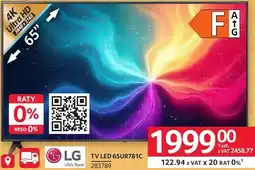 Selgros Telewizor LED LG 65UR781C 283789 oferta