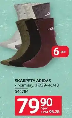 Selgros Skarpety Skarpety Adidas 6 par oferta
