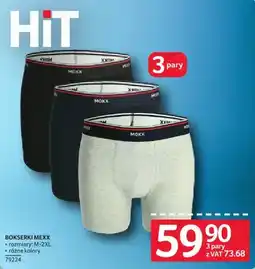 Selgros Bokserki Bokserki Mexx 3 pary oferta