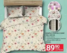 Selgros Komplet pościeli z kory 160 x 200 cm oferta