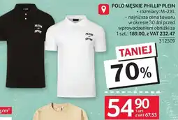 Selgros Polo męskie Phillip Plein oferta