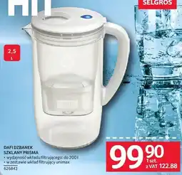 Selgros Dzbanek szklany Prisma DAFI oferta