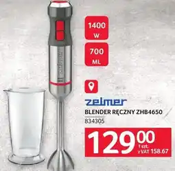 Selgros Blender ręczny ZHB4650 Zelmer oferta