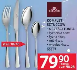 Selgros Komplet sztućców 16 części Tunea Gerlach oferta