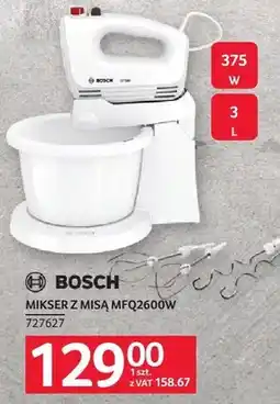 Selgros Mikser z misą MFQ2600W Bosch oferta