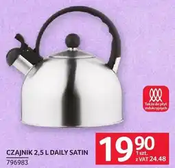 Selgros CZAJNIK 2.5 L DAILY SATIN oferta