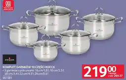 Selgros KOMPLET GARNKÓW 10 CZĘŚCI ROCCA oferta