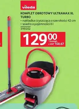 Selgros Mop Komplet obrotowy Ultramax XL Turbo Vileda oferta