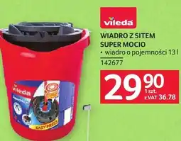 Selgros Wiadro Wiadro z sitem Super Mocio Vileda oferta