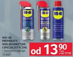 Selgros Preparaty WD-40 wielofunkcyjne i specjalistyczne oferta