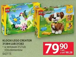 Selgros Klocki Lego Creator 31384 lub 31382 oferta