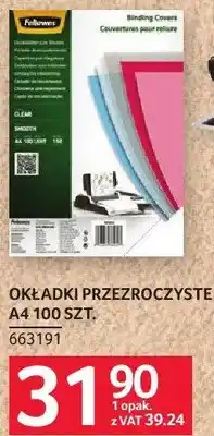 Selgros Okładki przezroczyste A4 100 szt oferta