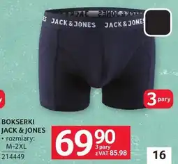 Selgros Bokserki Bokserki Jack & Jones 3 pary oferta