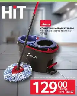 Selgros Mop Komplet mop obrotowy H2PRO Vileda oferta