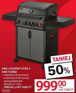 Selgros Grill gazowy Hyde 4 Sirk Turbo oferta