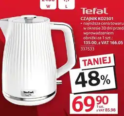 Selgros Czajnik KO2501 Tefal oferta