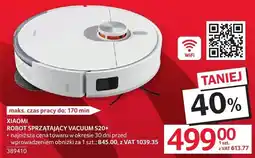 Selgros Robot sprzątający Xiaomi Vacuum S20+ oferta