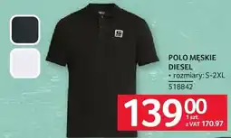Selgros Polo męskie Diesel oferta