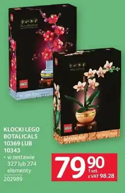 Selgros Klocki Lego Botanical 10369 lub 10343 oferta
