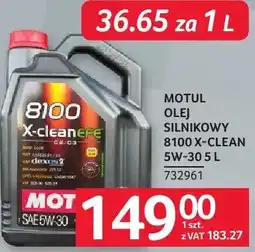 Selgros Olej silnikowy 8100 X-Clean 5W-30 5 l Motul oferta