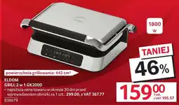 Selgros Grill Eldom GK2000 oferta