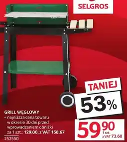Selgros Grill węglowy oferta