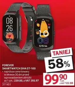 Selgros Smartwatch FOREVER SW3 ST-100 oferta