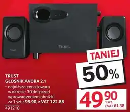 Selgros Głośnik TRUST AVORA 2.1 oferta