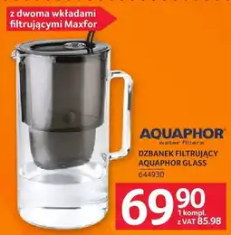 Selgros Dzbanek filtrujący Aquaphor Glass oferta