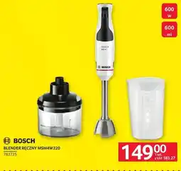 Selgros Blender ręczny Bosch MSM4W220 oferta