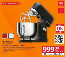 Selgros Robot planetarny Kenwood KMX751ABK oferta