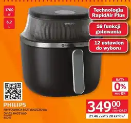 Selgros Frytkownica beztłuszczowa Philips Ovi XL NA331/00 oferta