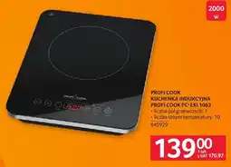 Selgros Kuchenka indukcyjna PROFI COOK PC-EKI 1062 oferta