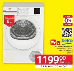 Selgros Suszarka beko BM3T3820W oferta