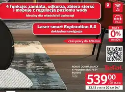 Selgros Robot odkurzający Tefal X-plorer Serie 75 S+ RG8595 oferta