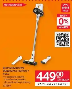Selgros Odkurzacz pionowy KVA 2 oferta
