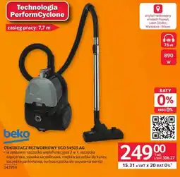 Selgros Odkurzacz bezworkowy Beko VCC 5450G AG oferta