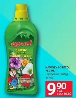 Selgros Nawóz AGRECOL 750 ml balkonowych oferta